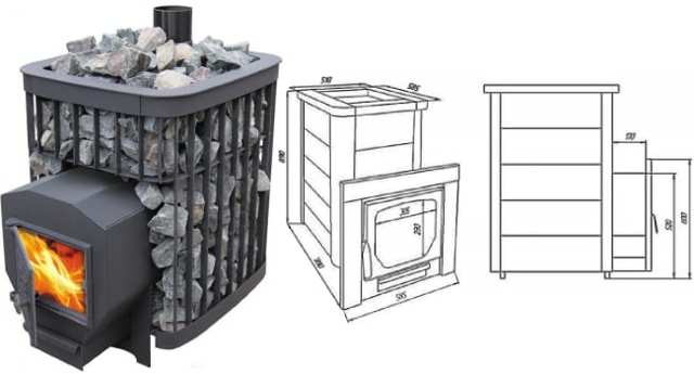 Poêle pour un bain russe: TOP-10 et directives pour choisir le meilleur modèle de poêle-chauffage de sauna