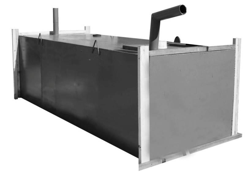 Lors de l'installation d'une fosse septique, ils ont atteint les eaux souterraines