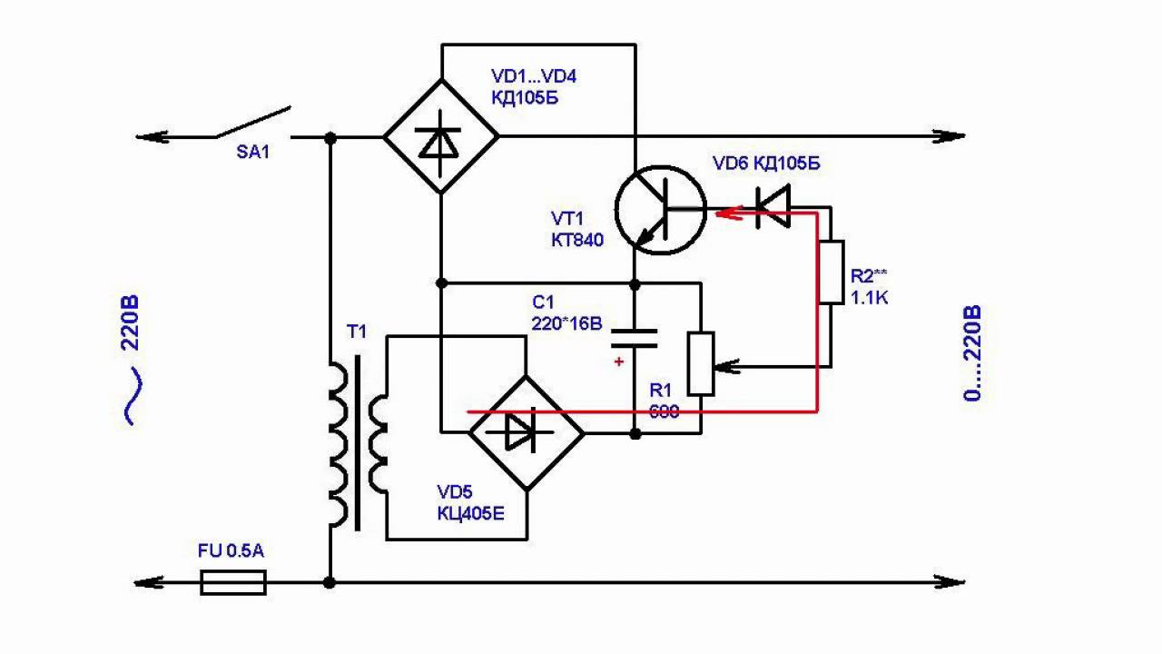 Circuits de gradation bricolage