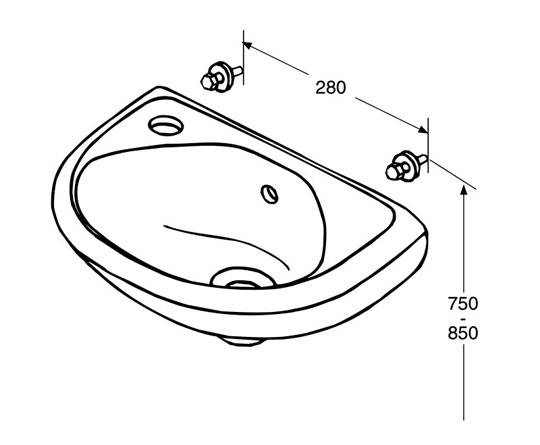 Installation de lavabo : installation d'une structure dans la salle de bain, à quelle hauteur installer un lavabo, installation de plomberie à faire soi-même