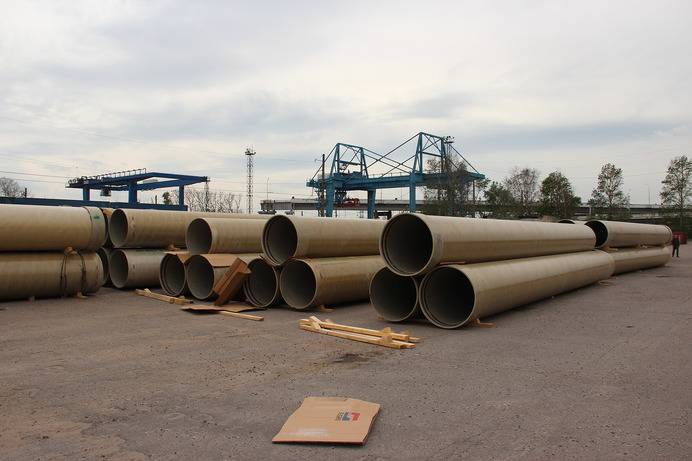 Tuyaux composites en fibre de verre pour la plomberie et le chauffage