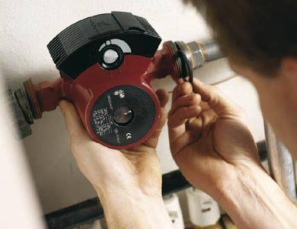 Pompes de circulation d'eau pour les systèmes de chauffage des maisons privées