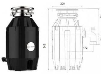 Broyeur de déchets alimentaires pour évier - aperçu de l'équipement et installation à faire soi-même