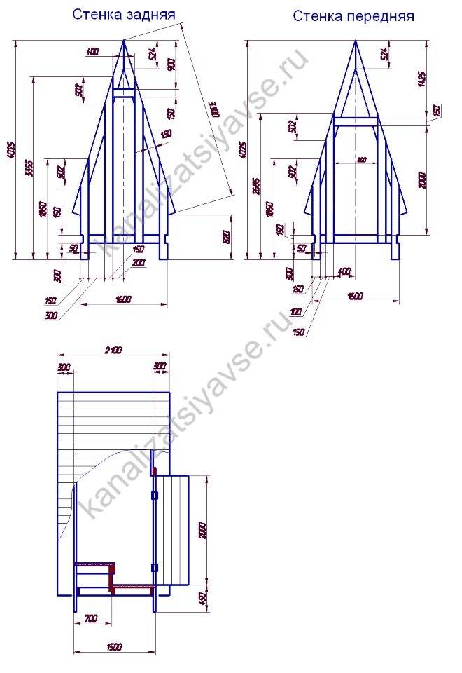 Cabane de toilette champêtre