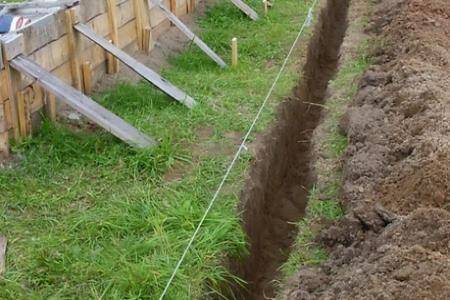 Nous faisons un puits de nos propres mains