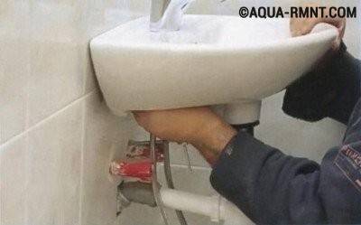 Comment fixer le lavabo de la salle de bain au mur: instructions détaillées pour la fixation