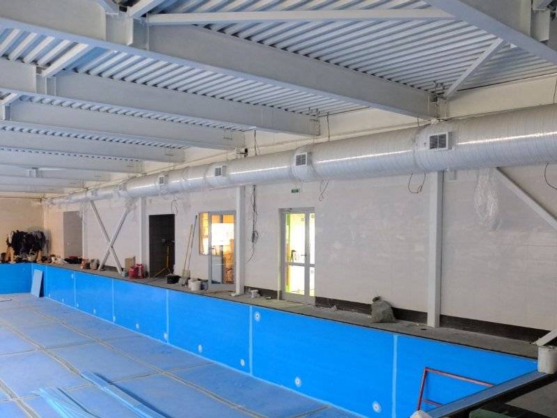 Ventilation de piscine: objectif, instructions de conception, éléments et nuances