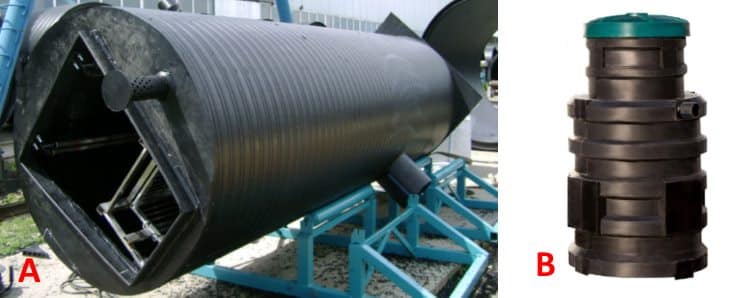 Un exemple de fonctionnement d'un égout privé avec une pompe