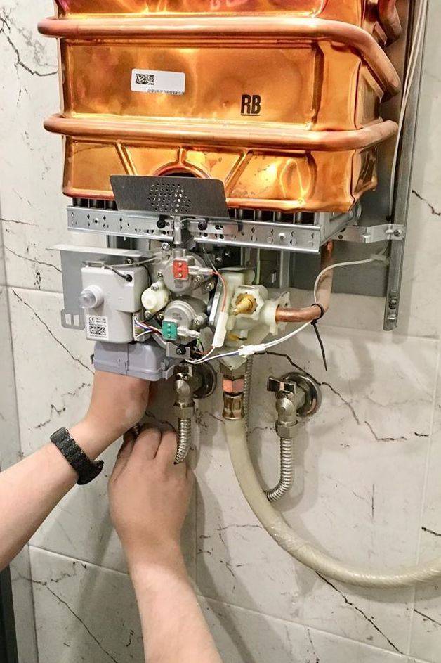 Réparation d'échangeur de chaleur à colonne de gaz DIY : instructions étape par étape