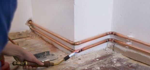 Tuyaux en cuivre pour le chauffage : types, spécificités de marquage + caractéristiques d'application