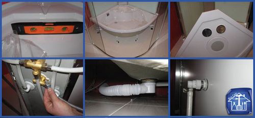 Le diamètre des tuyaux d'alimentation en eau de la douche à basse pression