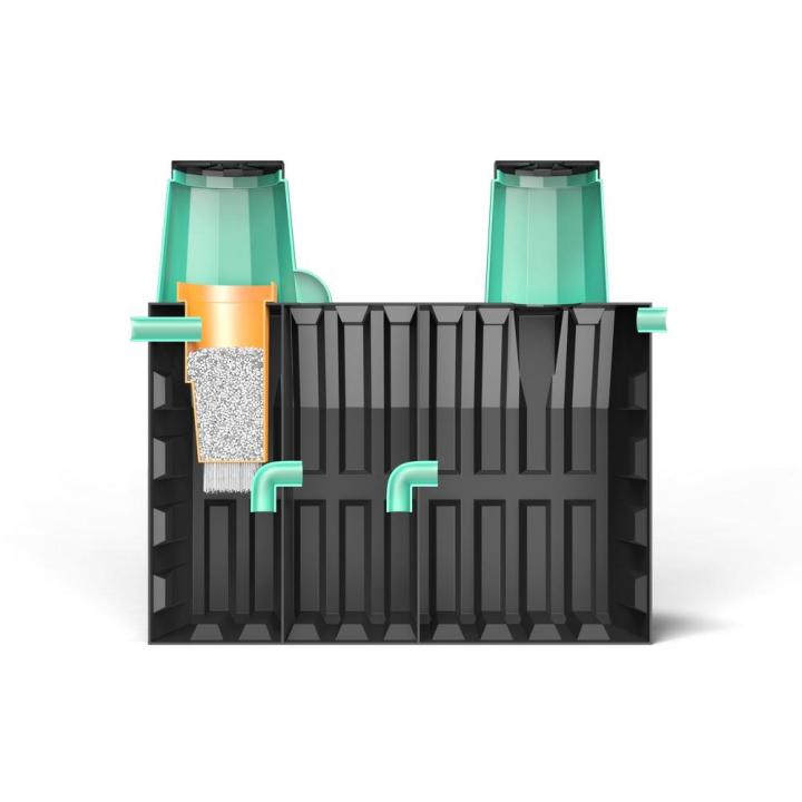 Fosses septiques "termite": dispositif et installation de modèles "transformateur" pour chalets d'été, installation de structures "pro", avis du propriétaire sur le fabricant