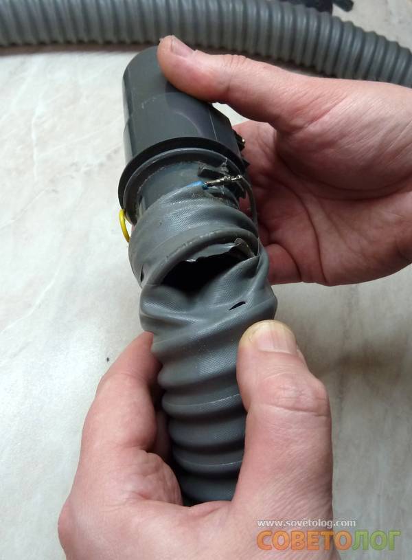 Caractéristiques de la réparation de tuyau d'aspirateur