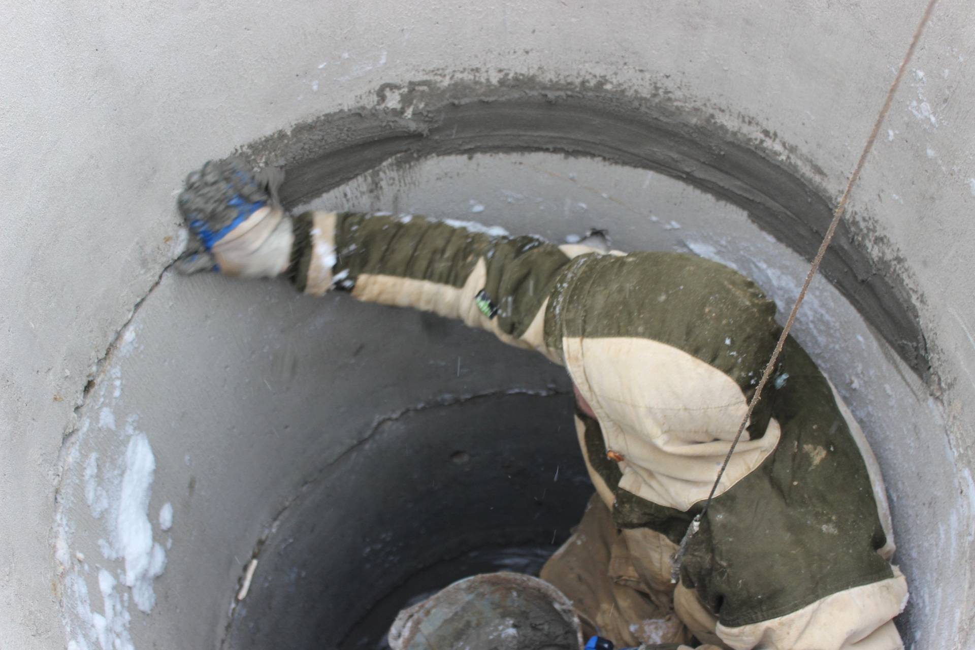 Scellement des bagues de puits : préparation + travail | gourou de l'hydroélectricité