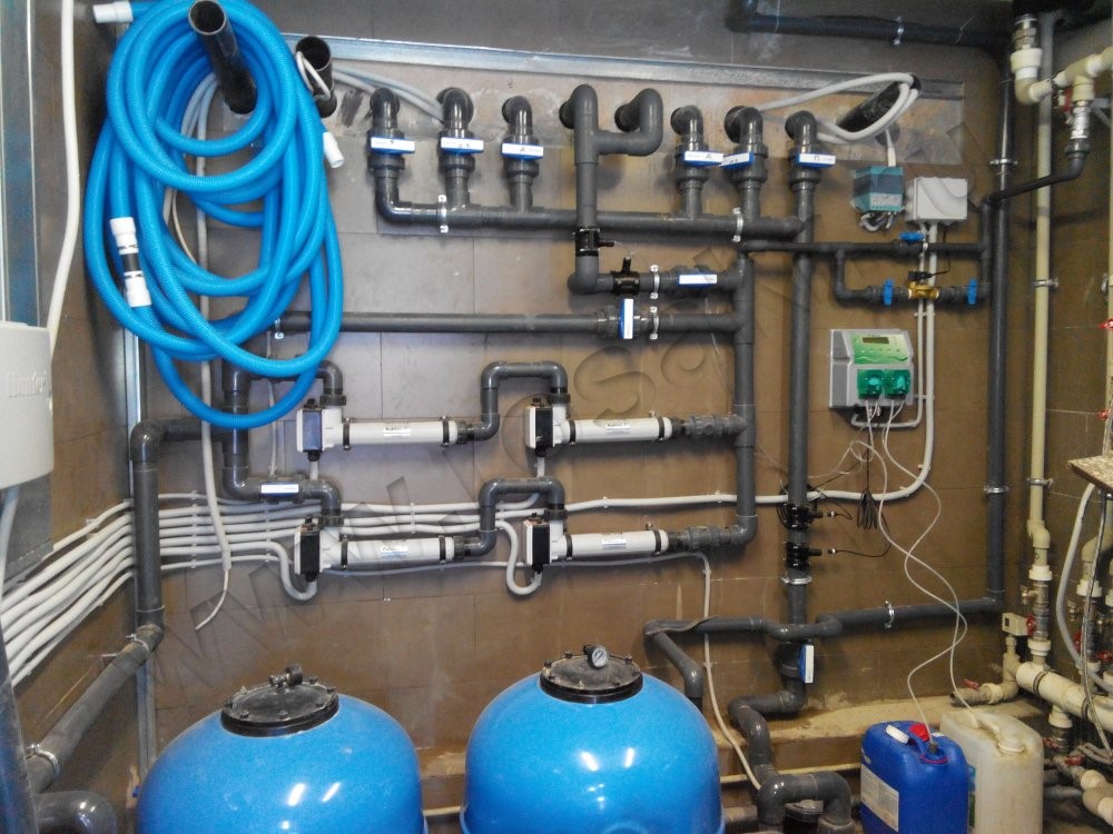 Sélection d'équipements pour la piscine