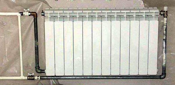 Remplacement d'un radiateur de chauffage (2 sur 3)