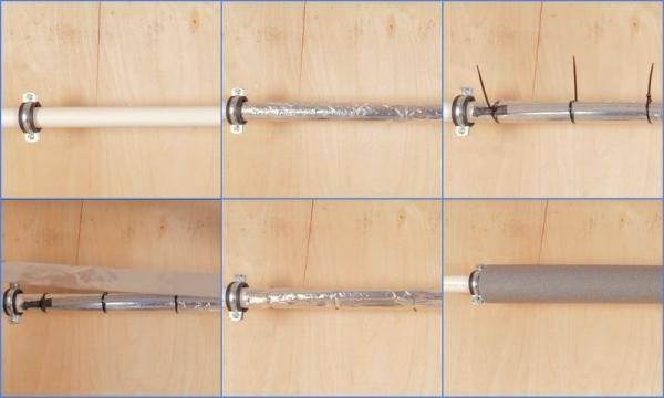 Isolation d'une alimentation en eau externe dans le sol - le choix d'une isolation thermique appropriée et son installation