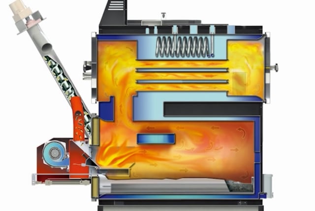 Chaudières à granulés avec alimentation automatique en combustible