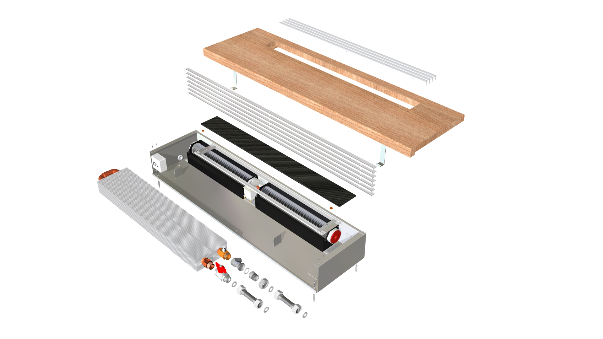 Installation correcte d'un radiateur de chauffage sous une fenêtre