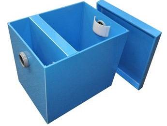 Installation de bacs à graisse à faire soi-même