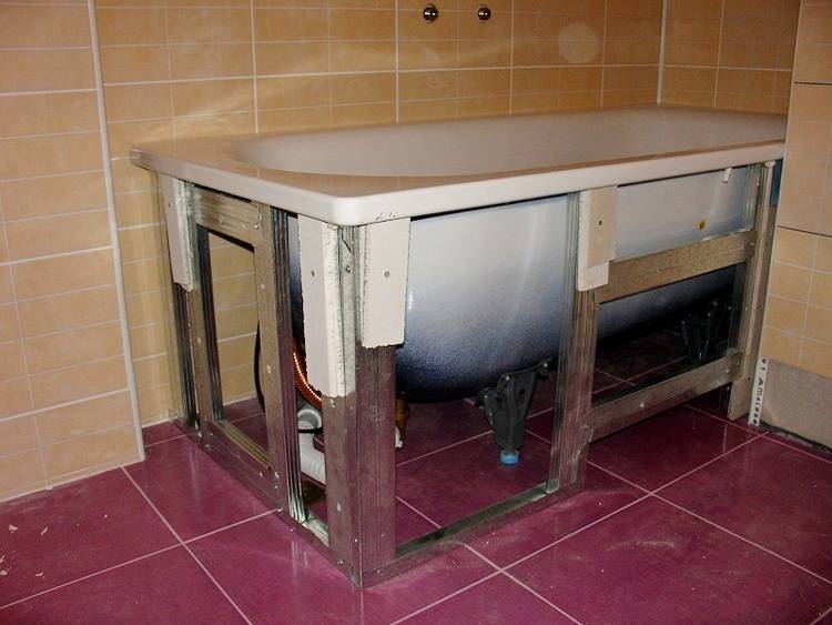 Comment installer une baignoire de vos propres mains - vidéo, photo