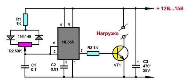 Relais temporisé à faire soi-même - comment l'assembler soi-même