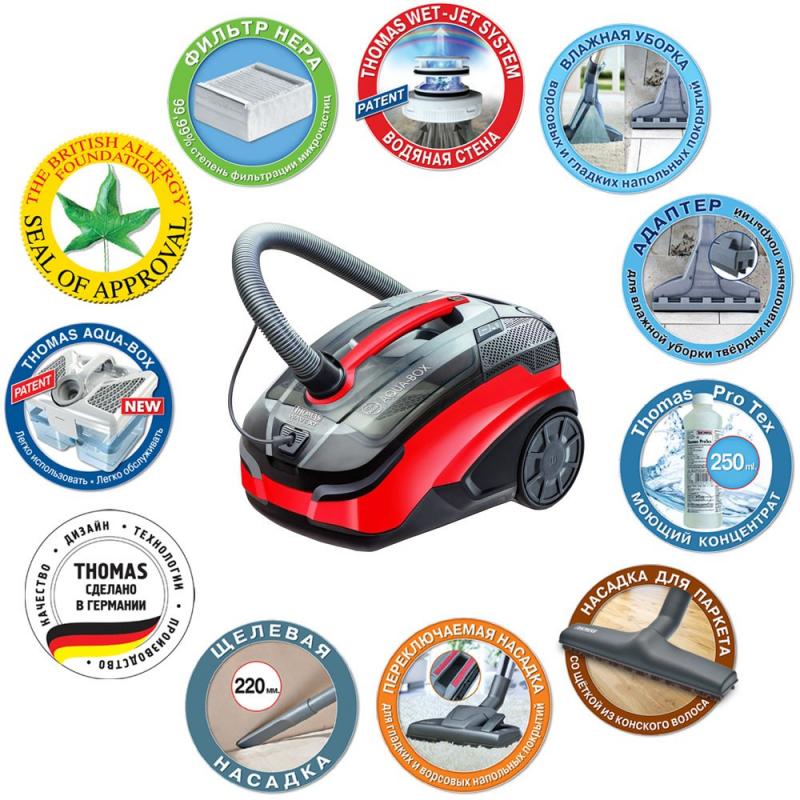 Pour les ménagères idéales : les aspirateurs thomas drybox + aquabox. Rencontrez les meilleurs modèles!