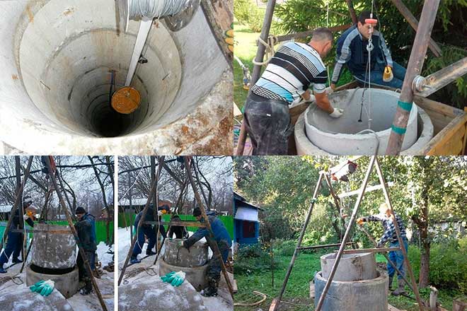Comment réparer un puits de vos propres mains