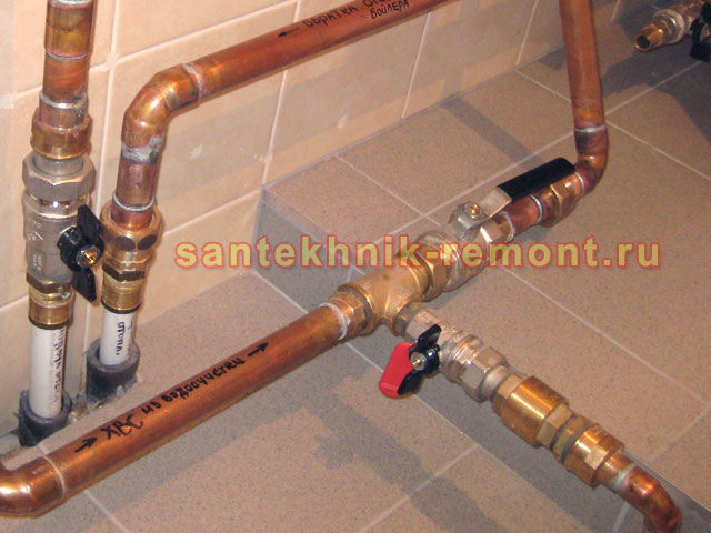 Installation de tuyaux de chauffage en cuivre: méthodes de raccordement et d'installation