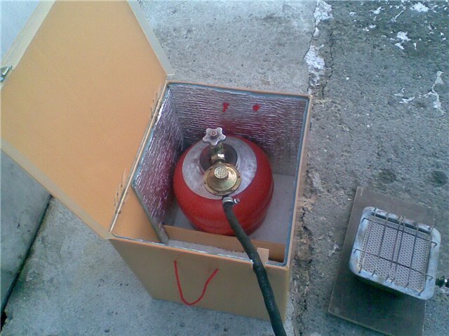 Pourquoi la bouteille de gaz est recouverte de givre : causes du gel du gaz dans la bouteille et moyens de l'éviter