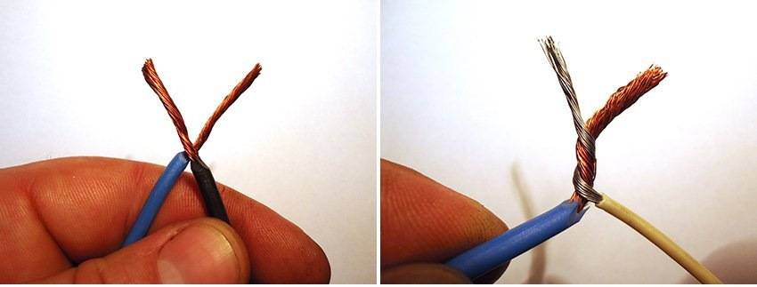 Fils torsadés : fixations, capuchons, fils de cuivre et torsadés