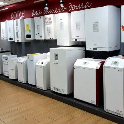 Vue d'ensemble des chaudières à gaz non volatiles domestiques et étrangères