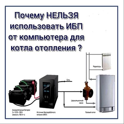 Onduleur pour une chaudière à gaz: comment choisir une alimentation sans coupure pour une chaudière de chauffage avec batterie, le principe de fonctionnement d'un bloc d'alimentation sans coupure