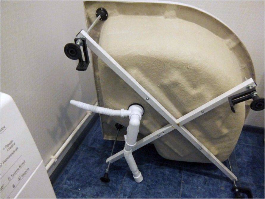 Assemblage du receveur de douche Triton