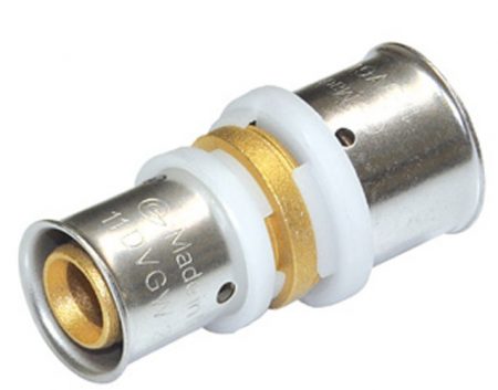 Raccords à sertir pour tuyaux métal-plastique: types, marquage, objectif + exemple de travail d'installation