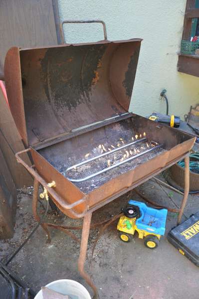 Brasier à faire soi-même à partir d'une bouteille de gaz: dessins avec dimensions, photos, vidéos