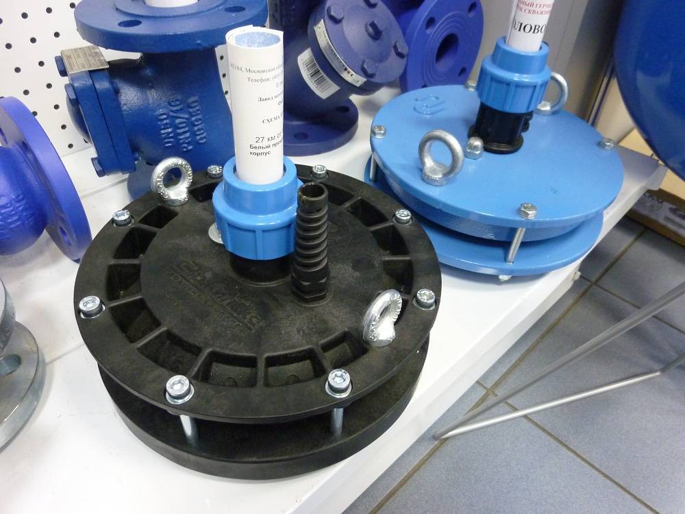 Tête de puits à faire soi-même: appareil, installation, installation