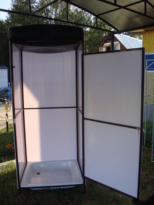 Comment faire une salle de douche de vos propres mains: projets intéressants, solutions simples, aperçu des matériaux et outils de construction (95 photos + vidéo)