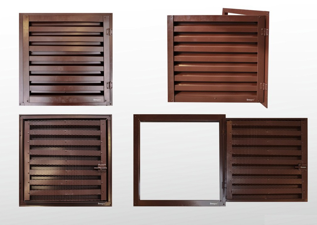 Grille de ventilation avec clapet anti-retour : appareil et types + recommandations d'installation