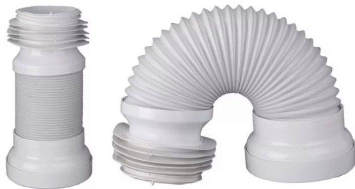 Installation de l'ondulation sur les toilettes et les spécificités de la connexion de la plomberie avec celle-ci