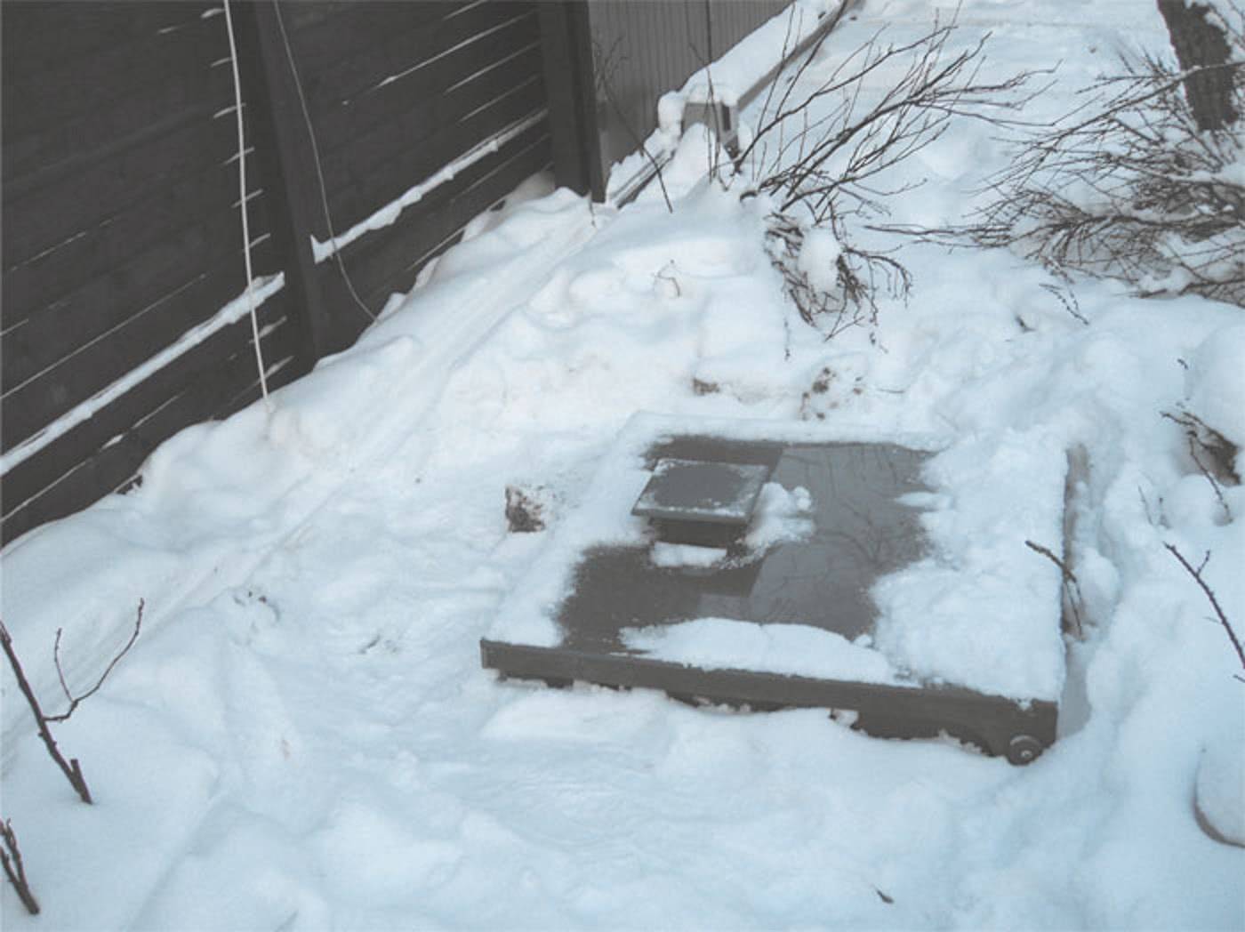 Entretien de la fosse septique Topas en hiver - règles et recommandations