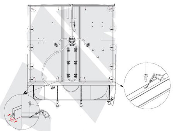 Rouleaux de douche : critères de sélection des ferrures de porte, instructions d'installation et de remplacement