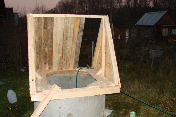 Nous récupérons le revêtement du puits