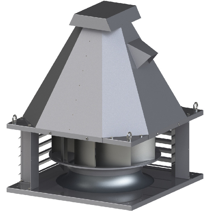 Installation de la ventilation sur le toit : installation de la sortie de ventilation et des unités d'alimentation