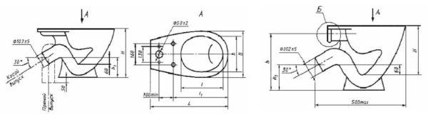 Installation et fixation du réservoir à la cuvette des toilettes : encastré, suspendu et pour la cuvette des toilettes-compact
