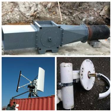 Éolienne cinétique : dispositif, principe de fonctionnement, application