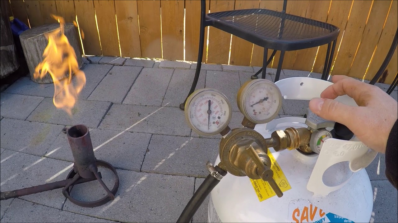 Torche à gaz à souder DIY - comment fabriquer une torche à main