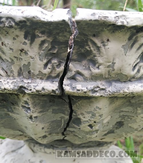 Scellage - un moyen d'éliminer les fissures dans le béton