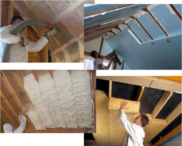 Comment isoler le plafond d'une maison avec un toit froid