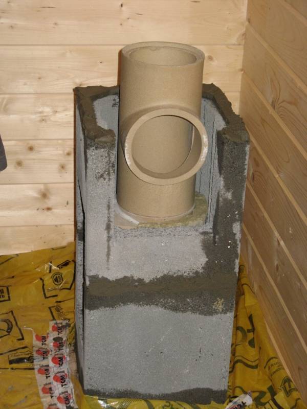 Cheminée en céramique: règles d'installation de l'appareil et étape par étape